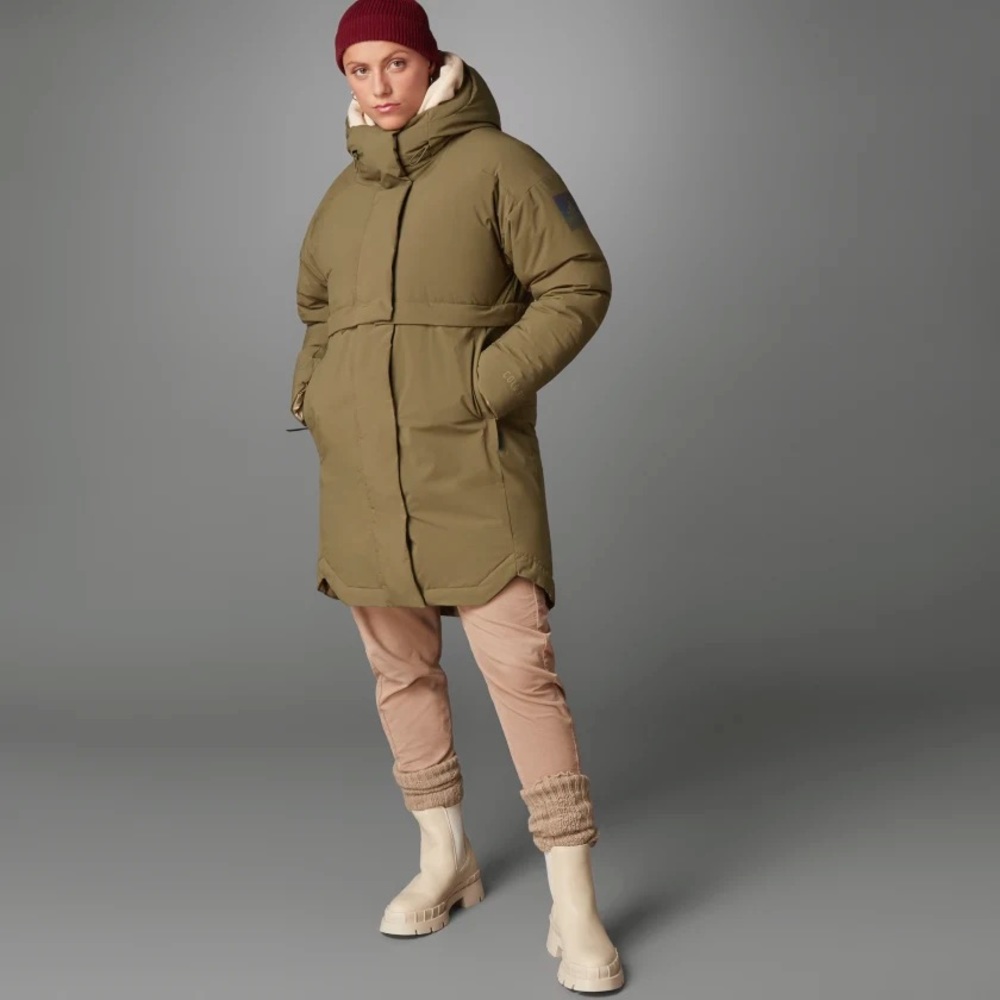 NWT Women’s Adidas MYSHELTER COLD.RDY Parka Green